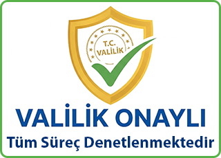 Valilik Onaylı - Tüm Süreç Denetlenmektedir